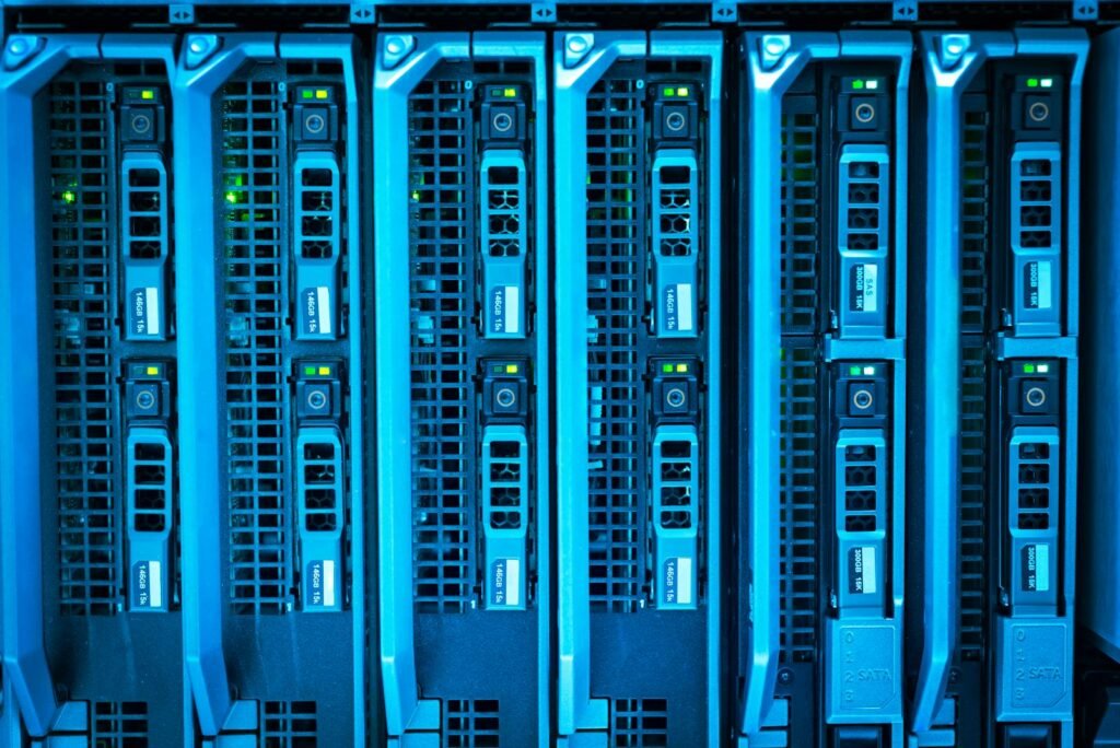 Anthropic SpaceX Colossus 1 NVIDIA GPU data center blue server rack