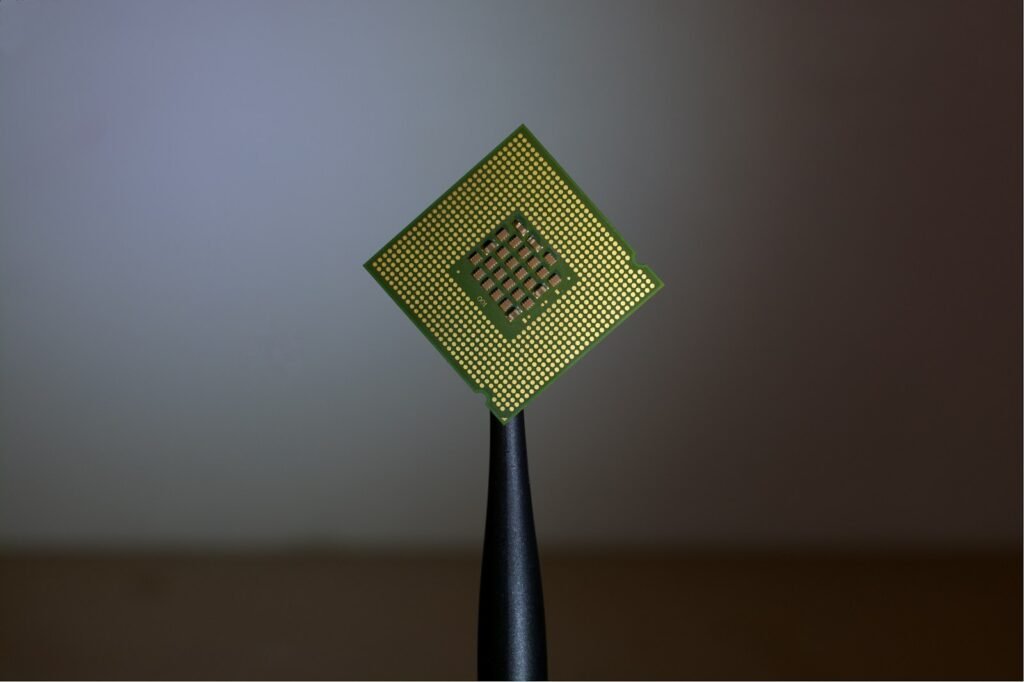 Intel AMD Nvidia chip stock rotation - computer chip board