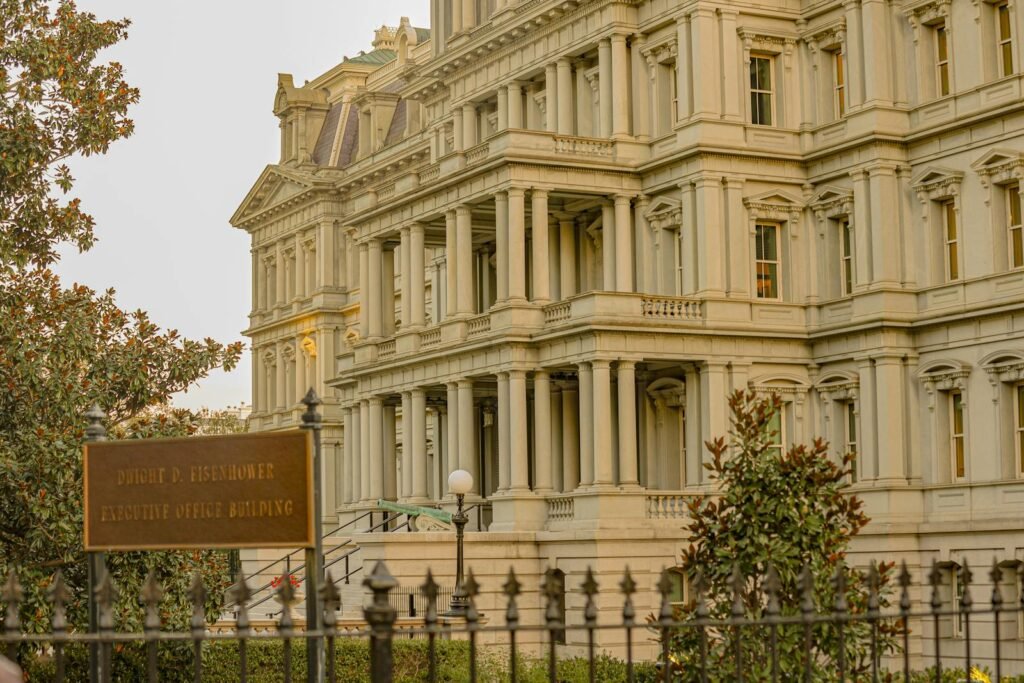 US government building representing GovWell AI permitting platform Series A funding modernizing municipal software
