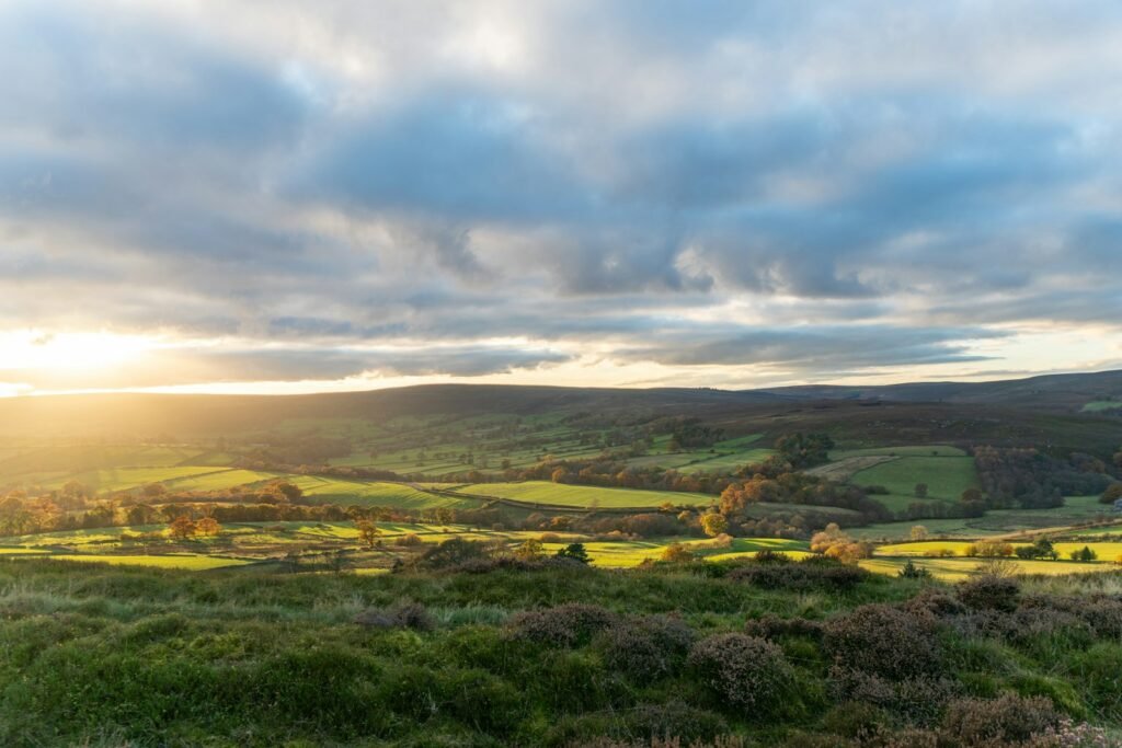 Wuthering Heights Margot Robbie film - Yorkshire moors landscape