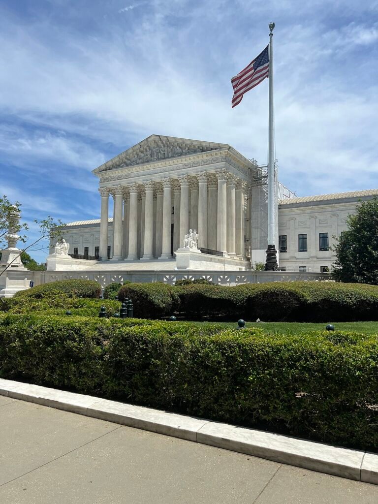 Exterior of the United States Supreme Court building in Washington, D.C.